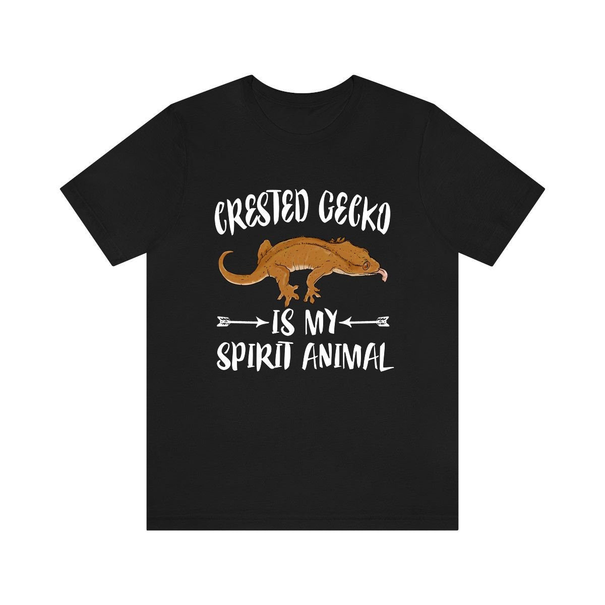 Crested gecko is my spirit animal pet lizard reptile lover tee
