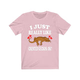 I Just Really Like Crested Geckos Ok Lizards Shirt, Gecko Lover Shirt, Crested Gecko Gift, Pet Lizard Shirt, Adult Kids Animal T-Shirt Image 4
