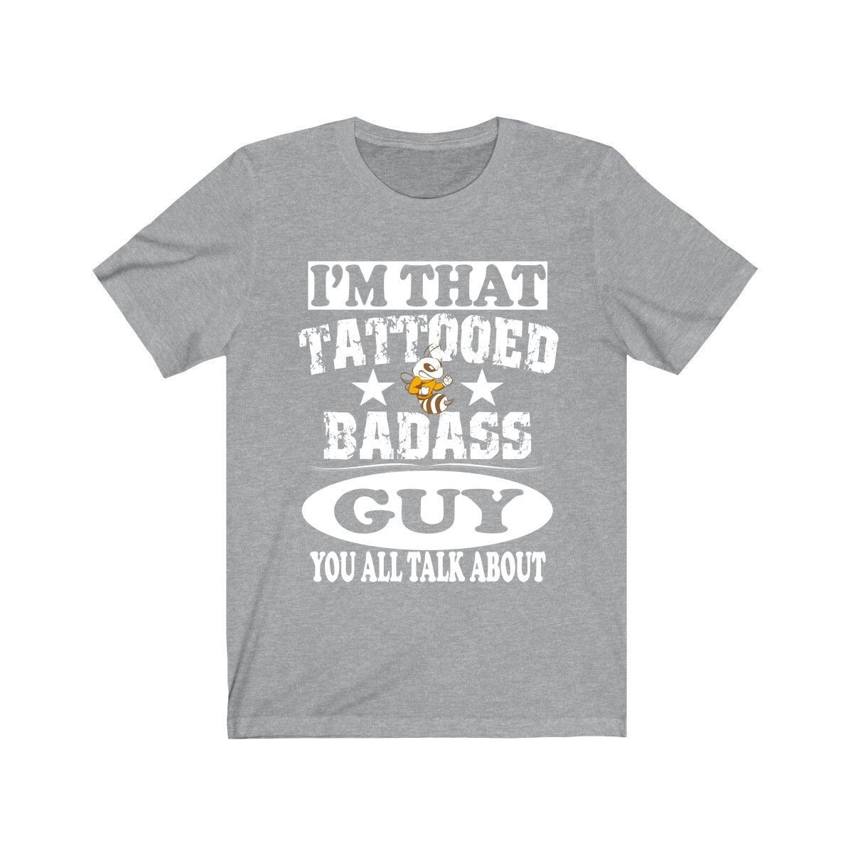 I'm That Tattooed Badass Guy You All Talk About Shirt, Boy Brother Shirt, Big Brother Gift T-Shirt Image 3