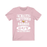 I'm That Tattooed Badass Guy You All Talk About Shirt, Boy Brother Shirt, Big Brother Gift T-Shirt Image 4