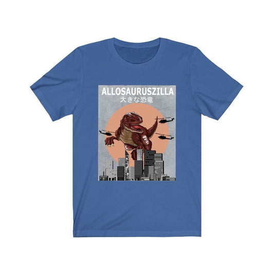 Allosauruszilla Dinosaur Funny Shirt - Allosauruszilla print design
