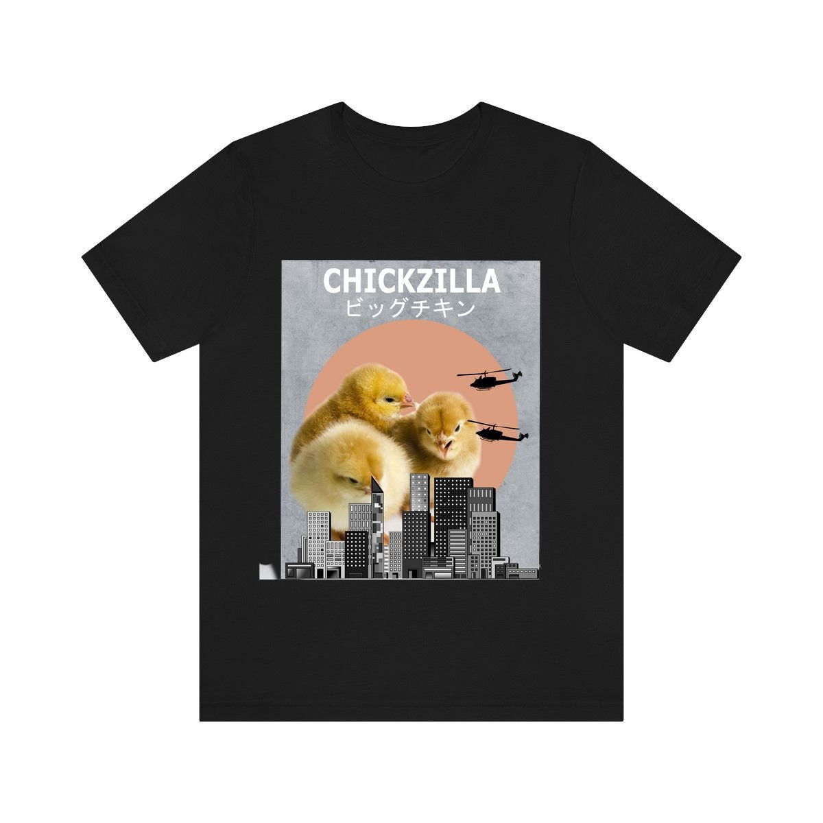 Chickenzilla Chicken Shirt, Chicken Lover Shirt, Chick Shirt, Chicken Funny Shirt, Chicken Lover Gift, Chicken Boy Girl T-Shirt Image 1