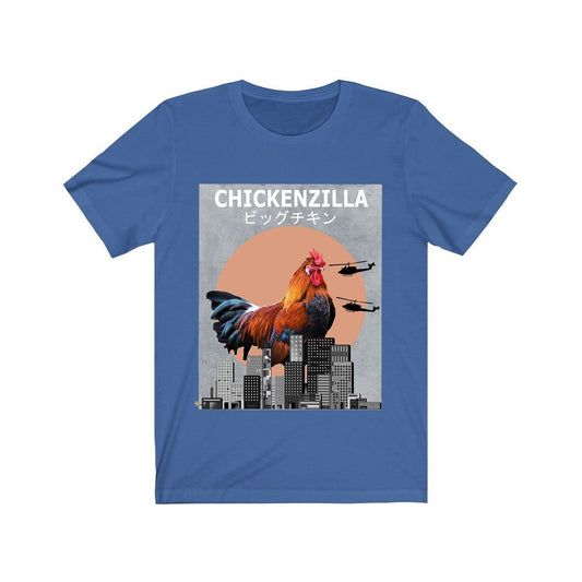 Chickenzilla Chicken Funny Shirt - Chickenzilla chicken print design