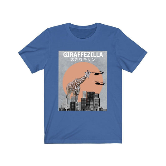Giraffezilla Funny Giant Giraffe Monster Shirt - giraffezilla print design