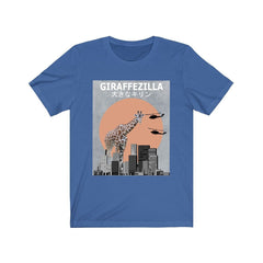 Giraffezilla Funny Giant Giraffe Monster Shirt - giraffezilla print design