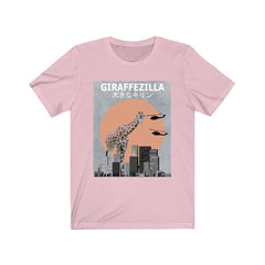 Giraffezilla Funny Giant Giraffe Monster Shirt - giraffezilla print design