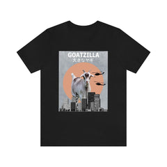 Goatzilla Goat Funny Shirt - Goatzilla goat print design