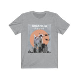 Goatzilla Funny Goat Shirt, Goat Lover Shirt, Goat Shirt, Goat Gift, Animal Adult Kids T-Shirt Image 3