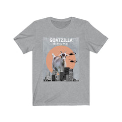 Goatzilla Goat Funny Shirt - Goatzilla goat print design