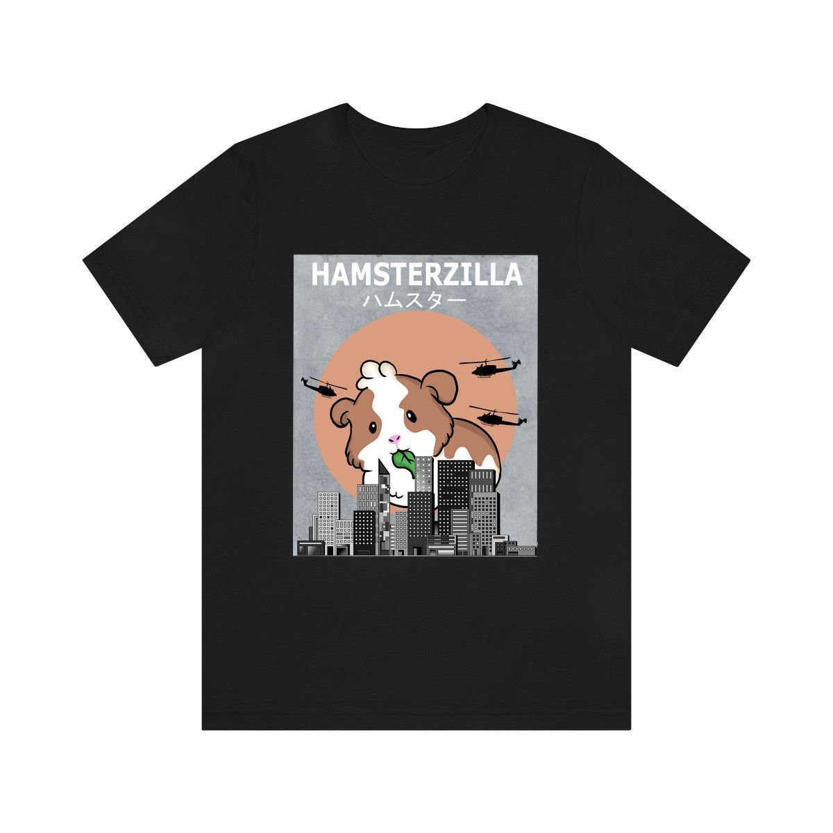 Hamsterzilla Hamsters Shirt, Hamster Lover Shirt, Funny Hamster Shirt, Hamsters Lover Gift, Animal Adult Kids T-Shirt Image 1