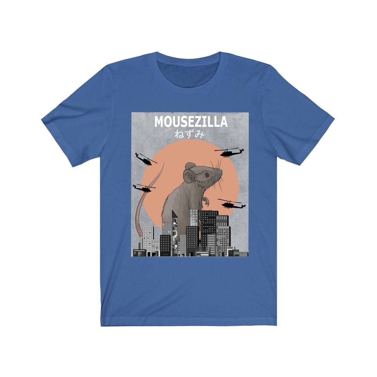 Mousezilla Mouse Shirt, Funny Mouse Lover Shirt, Mice Lover Gift, Mouse Tee, Animal Adult Toddler Kids T-Shirt Image 2