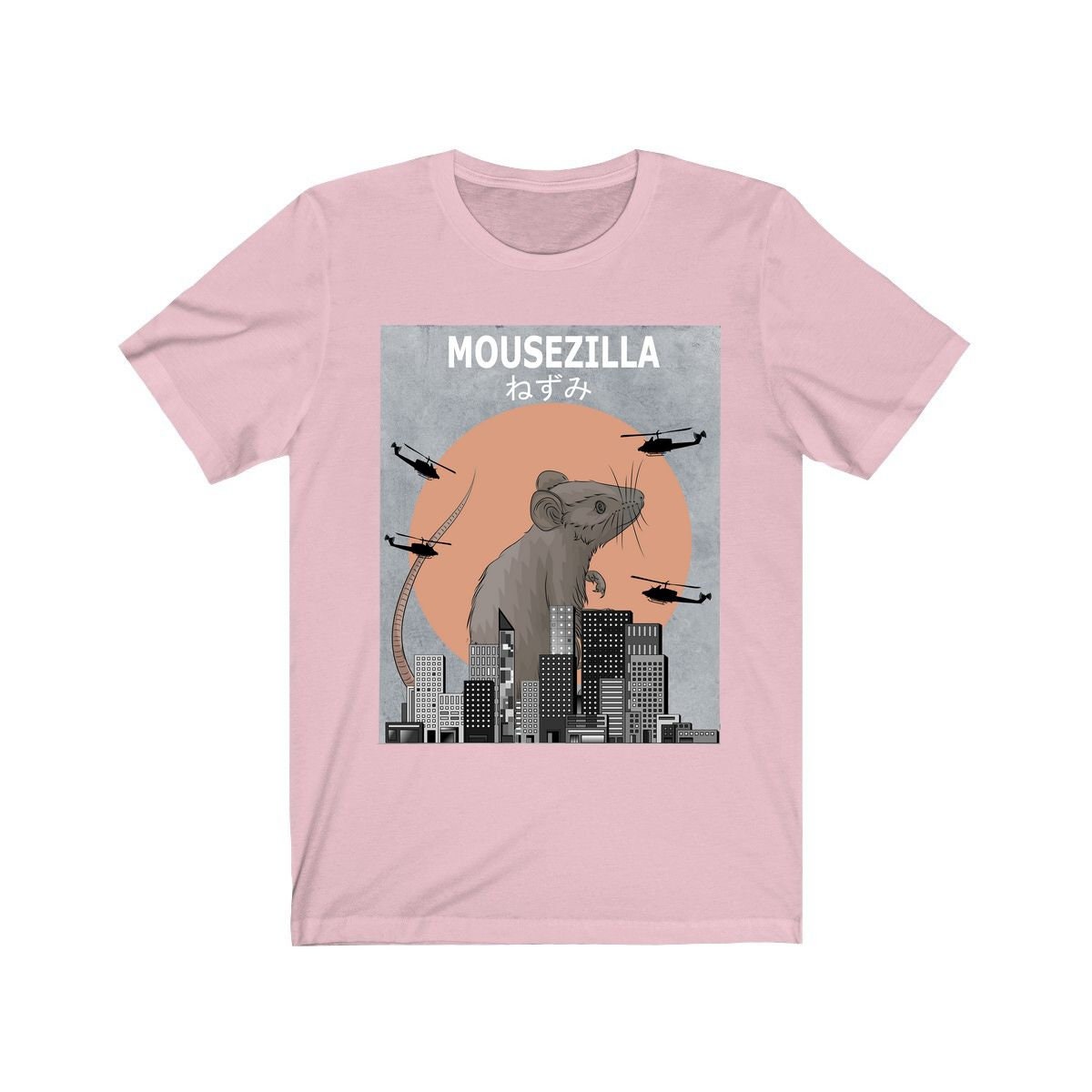 Mousezilla Mouse Shirt, Funny Mouse Lover Shirt, Mice Lover Gift, Mouse Tee, Animal Adult Toddler Kids T-Shirt Image 4