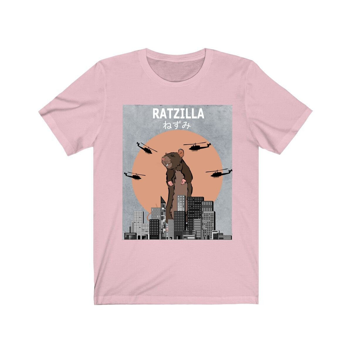 Ratzilla Funny Rat Shirt, Rat Lover Shirt, Rat Shirt, Rat Funny Shirt, Rat Lover Gift, Rat Boy Girl T-Shirt Image 4