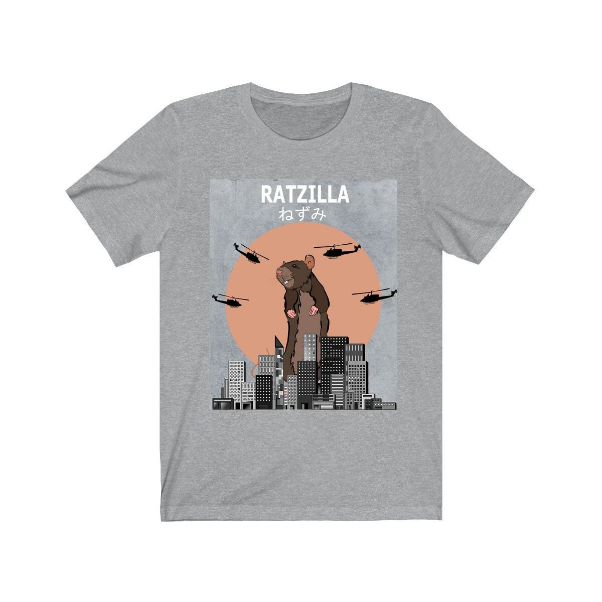 Ratzilla Funny Rat Shirt, Rat Lover Shirt, Rat Shirt, Rat Funny Shirt, Rat Lover Gift, Rat Boy Girl T-Shirt Image 3