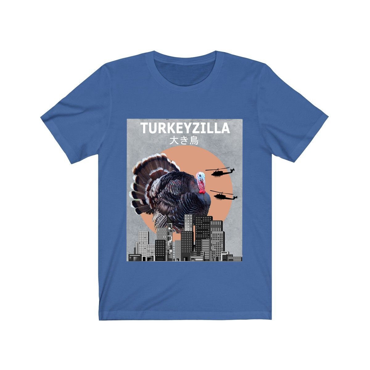 Turkeyzilla Turkeys Bird Shirt, Funny Turkey Lover Shirt, Turkey Shirt, Turkey Lover Gift, Animal Shirt Image 2