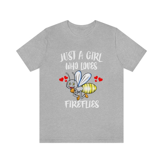 Just A Girl Who Loves Fireflies Shirt - firefly print design