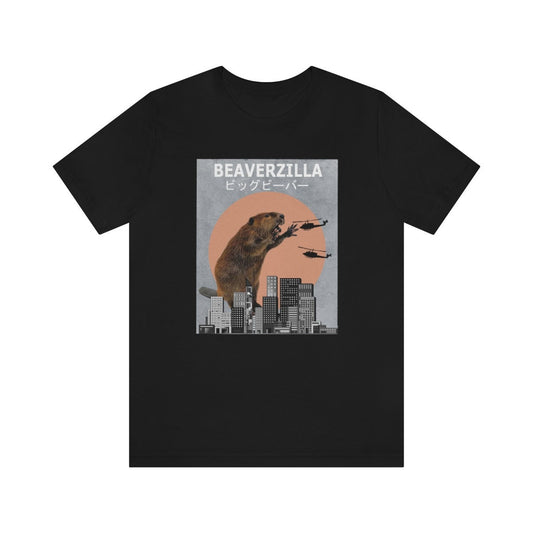 Beaverzilla Funny Beaver Monster Shirt - beaverzilla print design