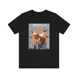 Moosezilla Moose Funny Shirt, Moose Lover Shirt, Moose Shirt, Moose Lover Gift, Animal Adult Kids T-Shirt Image 1