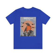 Robinzilla American robin funny backyard bird lover tee