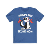 Wold's Best Skunk Mom Shirt, Skunk Lover Shirt, Women Skunk Shirt, Skunk Owner Shirt, Skunk Lover Girl Shirt Image 3