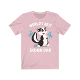 Wold's Best Skunk Dad Shirt, Skunk Lover Shirt, Men Skunk Shirt, Skunk Owner Shirt, Skunk Lover Boy Shirt Image 4