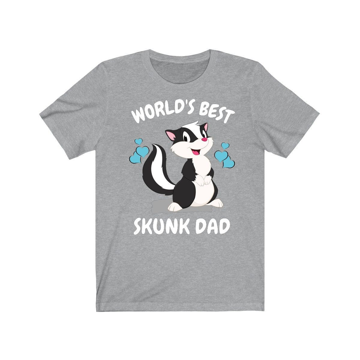 Wold's Best Skunk Dad Shirt, Skunk Lover Shirt, Men Skunk Shirt, Skunk Owner Shirt, Skunk Lover Boy Shirt Image 1