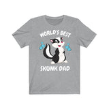 Wold's Best Skunk Dad Shirt, Skunk Lover Shirt, Men Skunk Shirt, Skunk Owner Shirt, Skunk Lover Boy Shirt Image 1