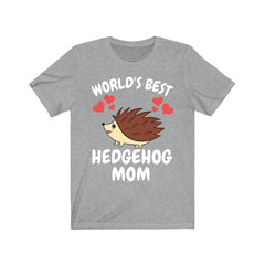 World's Best Hedgehog Mom T-Shirt - hedgehog print design