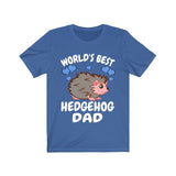 World's Best Hedgehog Dad Shirt, Hedgehog Lover Shirt, Hedgehog Shirt, Hedgehog Owner Gift, Hedgehog Boy T-Shirt Image 2