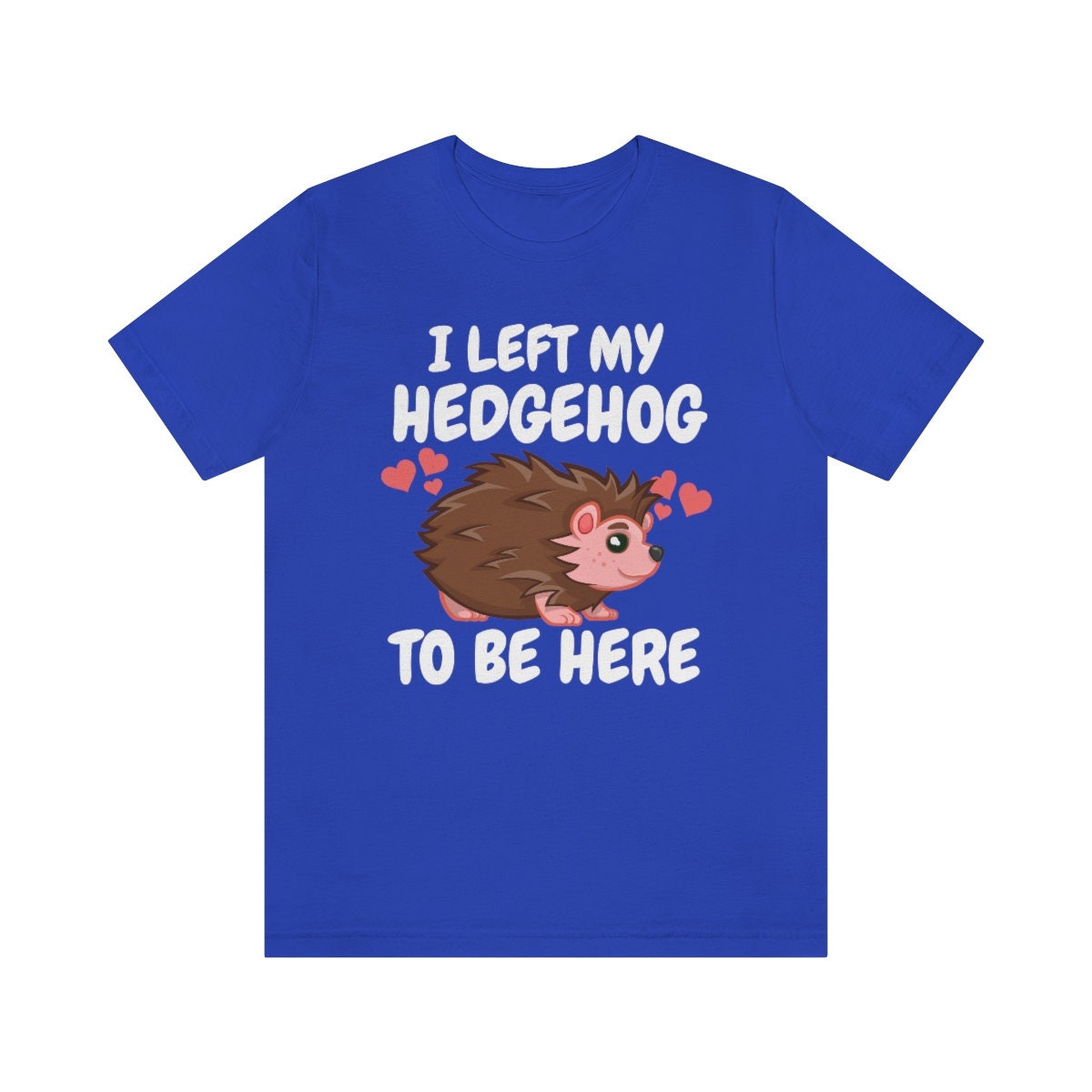 I Left My Hedgehog To Be Here Shirt, Hedgehog Lover Shirt, Hedgehog Shirt, Hedgehog Owner Gift, Hedgehog Boy Girl T-Shirt Image 4