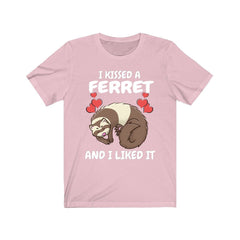 I Kissed A Ferret And I Liked It Shirt - ferret print design