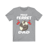 Proud Ferret Dad Shirt, Ferret Lover Shirt, Cute Ferret Shirt, Ferret Owner Gift, Animal Ferret Boy Shirt Image 3