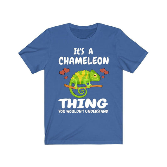 It's A Chameleon Thing You Wouldn't Understand Shirt, Chameleon Lizard Lover Gift, Chameleon Reptile, Lizard Lover Girl Boy T-Shirt Image 2