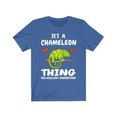 It's A Chameleon Thing You Wouldn't Understand Shirt - chameleon print design