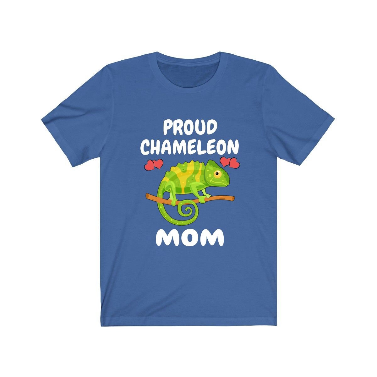 Proud Chameleon Mom Shirt, Chameleon Lizard Lover Gift, Women Chameleon Reptile, Lizard Lover Girl T-Shirt Image 2