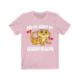 Ask Me About My Bearded Dragon Shirt, Bearded Dragon Owner Shirt, Bearded Dragon Shirt, Bearded Dragon Lover Gift, Boy Girl Shirt Image 4