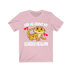 Ask Me About My Bearded Dragon Shirt, Bearded Dragon Owner Shirt, Bearded Dragon Shirt, Bearded Dragon Lover Gift, Boy Girl Shirt Image 4