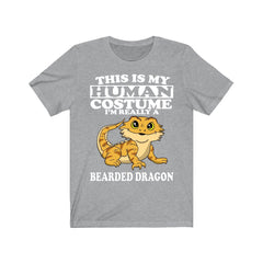 This Is My Human Costume Bearded Dragon Shirt, Bearded Dragon Owner Shirt, Bearded Dragon Shirt, Bearded Dragon Lover Gift, Boy Girl Shirt Image 3
