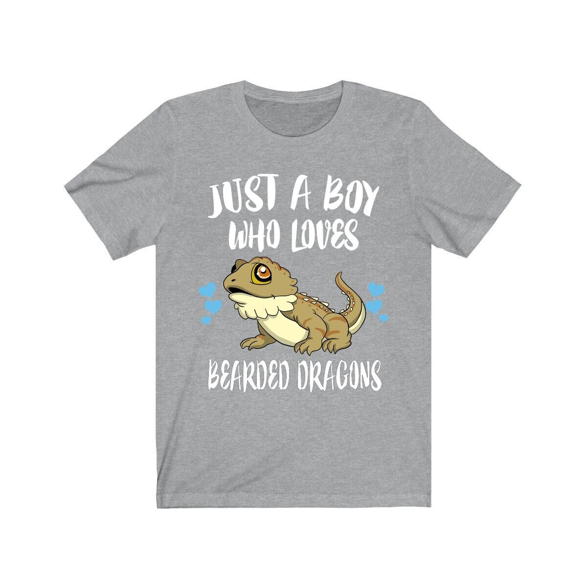 Just A Boy Who Loves Bearded Dragons Shirt, Bearded Dragon Owner Shirt, Bearded Dragon Shirt, Bearded Dragon Lover Gift, Boy Shirt Image 3