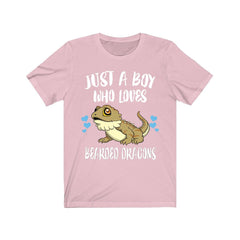 Just A Boy Who Loves Bearded Dragons Shirt, Bearded Dragon Owner Shirt, Bearded Dragon Shirt, Bearded Dragon Lover Gift, Boy Shirt Image 4