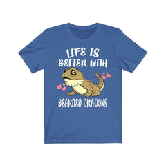 Life Is Better With Bearded Dragons Shirt, Bearded Dragon Owner Shirt, Bearded Dragon Shirt, Bearded Dragon Lover Gift, Boy Girl Shirt Image 2