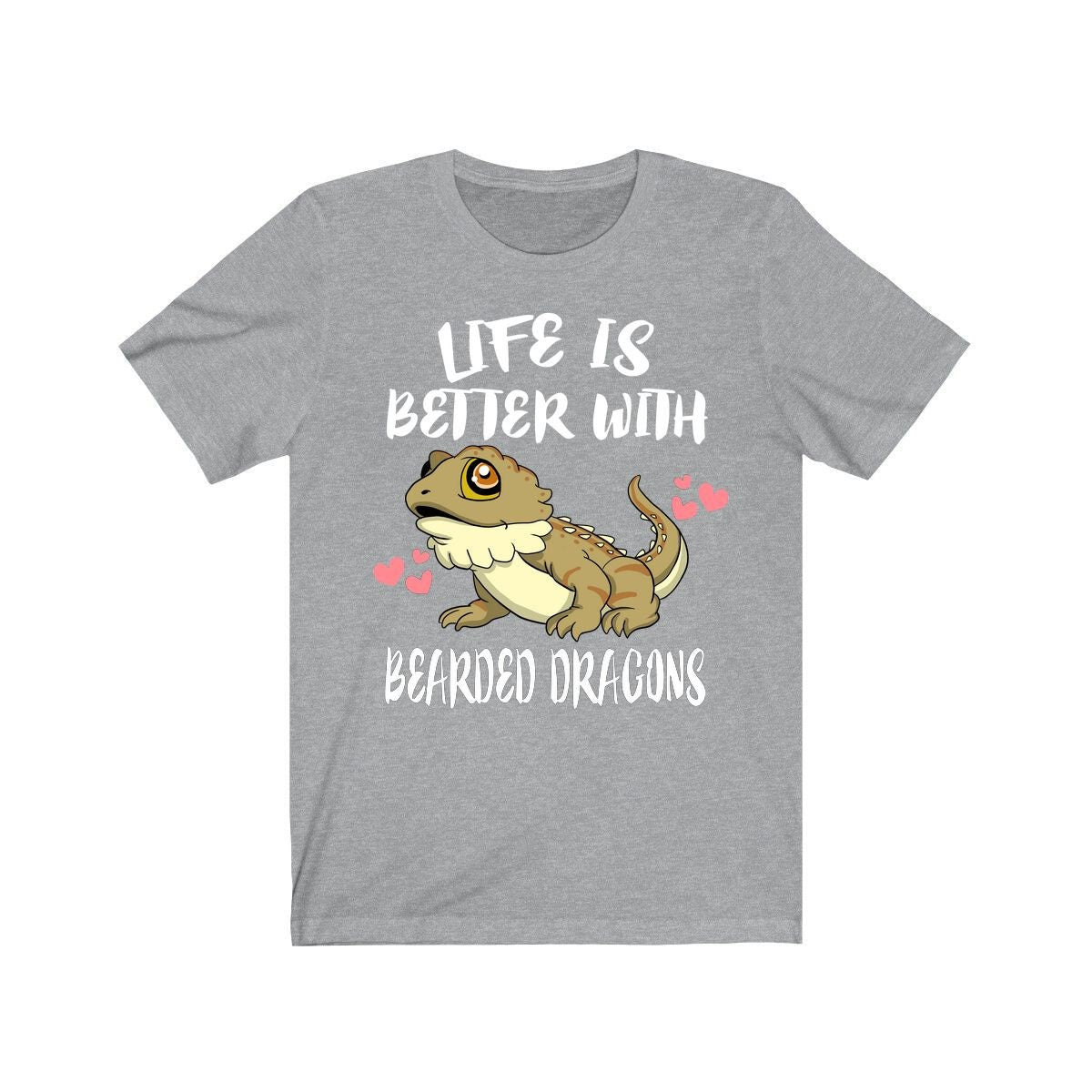 Life Is Better With Bearded Dragons Shirt, Bearded Dragon Owner Shirt, Bearded Dragon Shirt, Bearded Dragon Lover Gift, Boy Girl Shirt Image 3