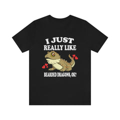 I Just Really Like Bearded Dragons Ok Shirt, Bearded Dragon Owner Shirt, Bearded Dragon Shirt, Bearded Dragon Lover Gift, Boy Girl Shirt Image 2