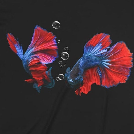 Betta Fish Owner T-Shirt - betta fish print design