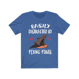 Easily Distracted By Flying Foxes Bats Shirt, Bat Lover Shirt, Bat Shirt, Flying Fox Bat Gift, Animal Adult Kids T-Shirt Image 3