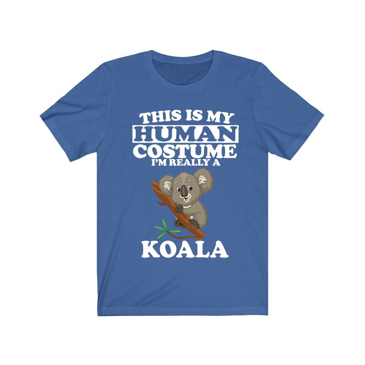 This Is My Human Costume I'm Really A Koala Shirt, Koala Lover Shirt, Koala Boy Girl Shirt, Koala Funny Gift, Animal Shirt Image 2