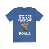 This Is My Human Costume I'm Really A Koala Shirt, Koala Lover Shirt, Koala Boy Girl Shirt, Koala Funny Gift, Animal Shirt Image 2