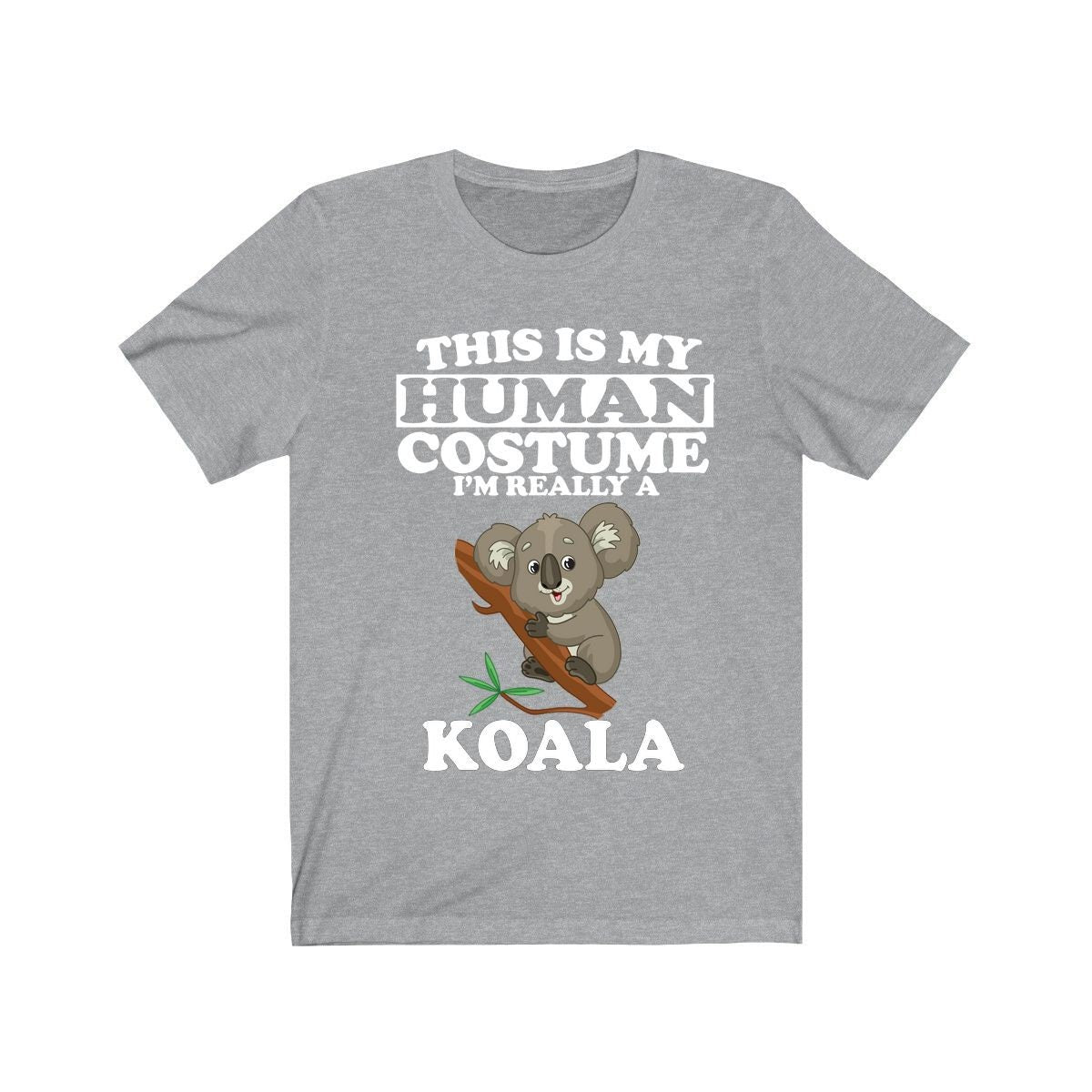 This Is My Human Costume I'm Really A Koala Shirt, Koala Lover Shirt, Koala Boy Girl Shirt, Koala Funny Gift, Animal Shirt Image 3