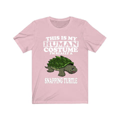 Snapping Turtle Human Costume Shirt - snapping turtle print design