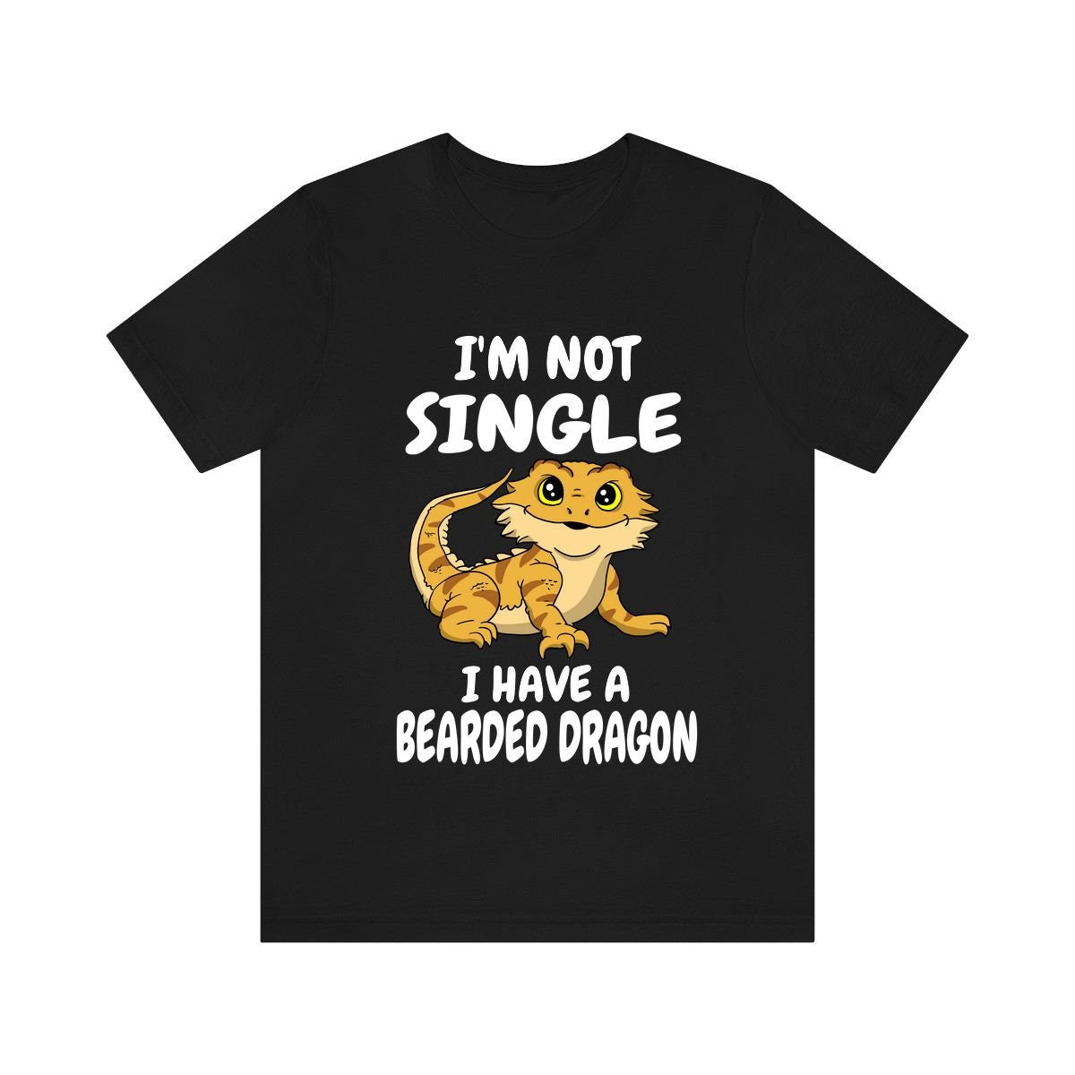 I'm Not Single I Have A Bearded Dragon Shirt, Bearded Dragon Owner Shirt, Bearded Dragon Shirt, Bearded Dragon Lover Gift, Boy Girl Shirt Image 2